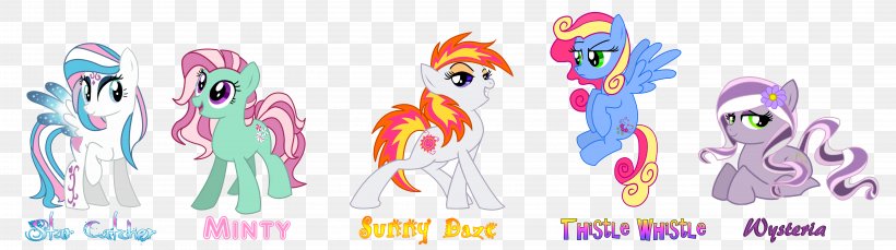 My Little Pony Pinkie Pie Rarity Rainbow Dash, PNG, 6431x1800px, Pony, Applejack, Art, Equestria, Hand Download Free