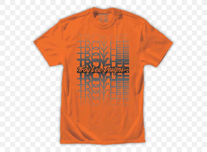T-shirt Sleeve Neck Font, PNG, 600x600px, Tshirt, Active Shirt, Brand, Neck, Orange Download Free