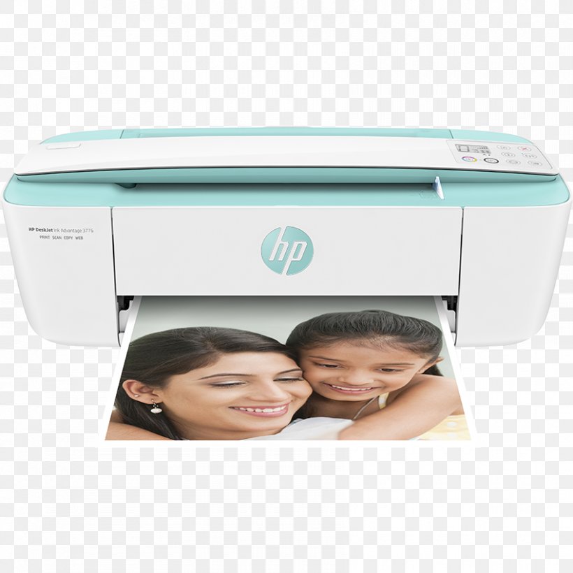 Hewlett-Packard HP Deskjet Ink Advantage 3776 Multi-function Printer, PNG, 850x850px, Hewlettpackard, Airprint, Electronic Device, Hp Deskjet, Hp Deskjet Ink Advantage 2135 Download Free