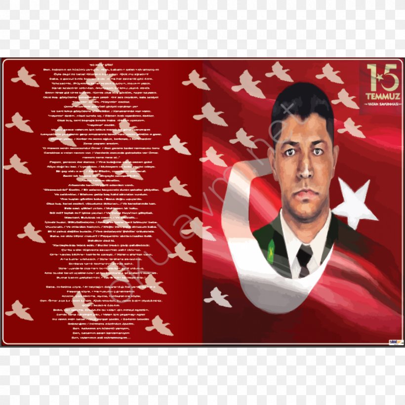 Ömer Halisdemir Poster 2016 Turkish Coup D'état Attempt 30 Kuş School, PNG, 1200x1200px, Poster, Balloon, Bird, Class, Collar Download Free