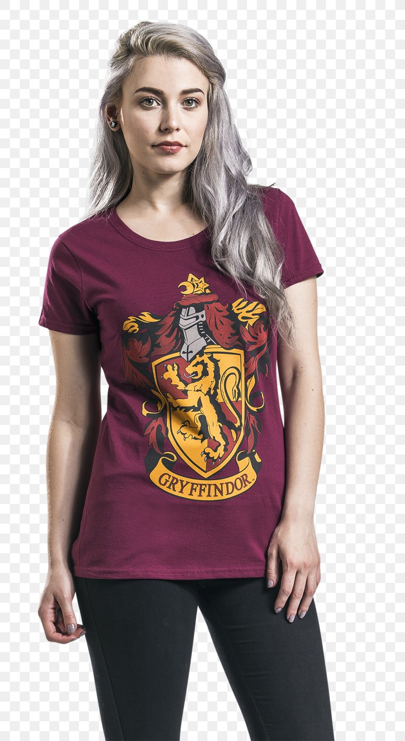 T-shirt Gryffindor Harry Potter: Hogwarts Mystery Clothing, PNG, 770x1500px, Tshirt, Clothing, Crew Neck, Gryffindor, Harry Potter Download Free