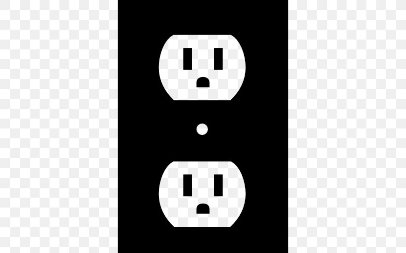 AC Power Plugs And Sockets Electricity Clip Art, PNG, 512x512px, Ac Power Plugs And Sockets, Ac Adapter, Adapter, Area, Black Download Free