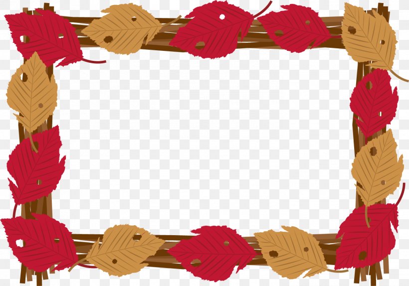 Autumn Leaves Frame., PNG, 1477x1035px, Christmas Ornament, Art, Christmas Day, Text Messaging Download Free