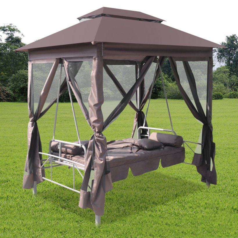 Gazebo Chair Swing Garden Furniture Seat, PNG, 1024x1024px, Gazebo, Bed, Canopy, Chair, Couch Download Free