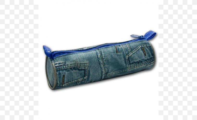 Pen & Pencil Cases Jeans Stationery Artificial Leather, PNG, 650x500px, Pen Pencil Cases, Artificial Leather, Artikel, Bag, Blue Download Free