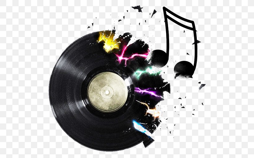 Disc Jockey DJ Mix Phonograph Record Image, PNG, 512x512px, Watercolor, Cartoon, Flower, Frame, Heart Download Free