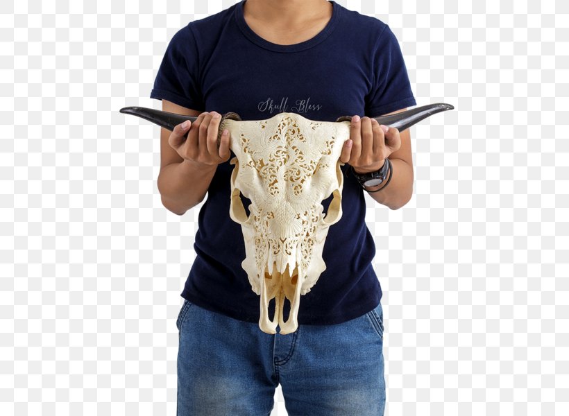Skull Cattle Bird T-shirt Sleeve, PNG, 600x600px, Skull, Americans, Bird, Cattle, Culture Download Free