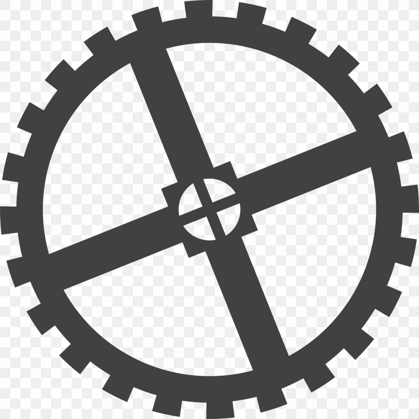 Gear Mechanism Shape, PNG, 1920x1920px, Gear, Automotive Tire, Bicycle Wheel, Black And White, Brand Download Free
