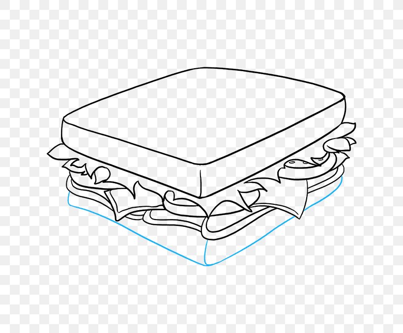 How To Draw Drawing Sandwich Clip Art Image, PNG, 680x678px, How To Draw, Cartoon, Colored Pencil, Drawing, Futon Pad Download Free
