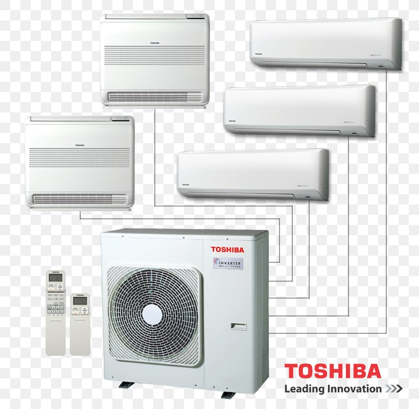 Klima SMS Air Conditioner System Toshiba Air Conditioning, PNG, 800x800px, Air Conditioner, Air Conditioning, Business, Daikin, Electronics Download Free