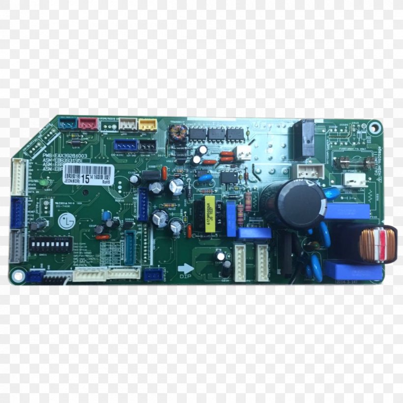 Microcontroller Electronic Component Electronics TV Tuner Cards & Adapters Motherboard, PNG, 1200x1200px, Microcontroller, Capacitor, Circuit Component, Computer Component, Electrical Engineering Download Free