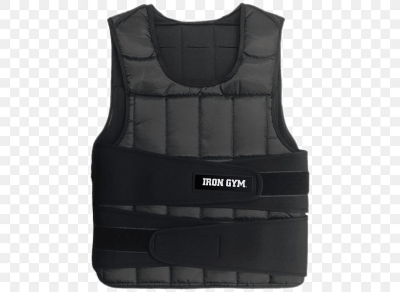 Gilets Weighted Clothing Weight Training Iron Gym 10 KG Adjustable Weight Vest Fitness Centre, PNG, 560x600px, Gilets, Black, Crossfit, Exercise, Fitness Centre Download Free