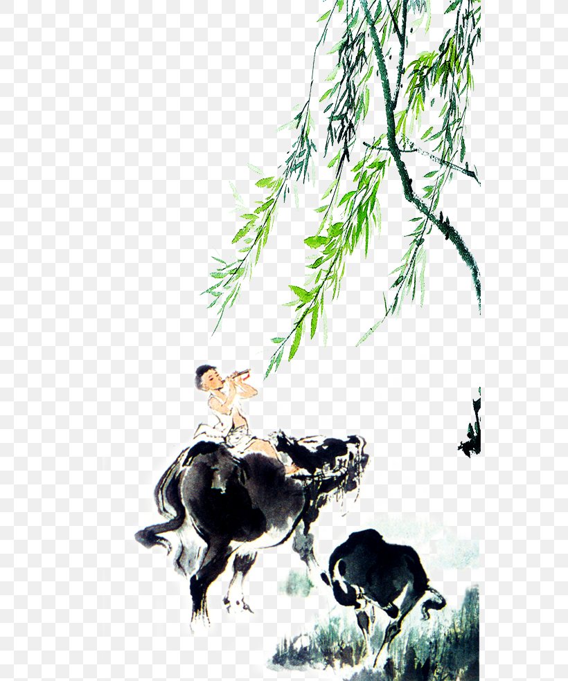 Kaifeng Qingming Festival Willow, PNG, 568x984px, Kaifeng, Ancestor, Art, Branch, Cattle Like Mammal Download Free