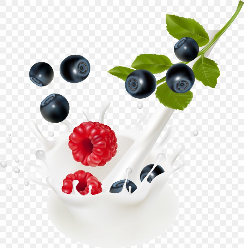 Milk Blueberry Bilberry, PNG, 2217x2260px, Milk, Berry, Bilberry, Blackberry, Blueberry Download Free