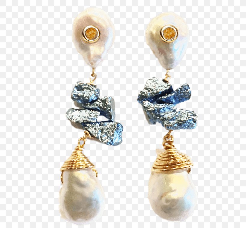Pearl Earring Body Jewellery Cobalt Blue, PNG, 760x760px, Pearl, Body Jewellery, Body Jewelry, Chemical Element, Cobalt Download Free