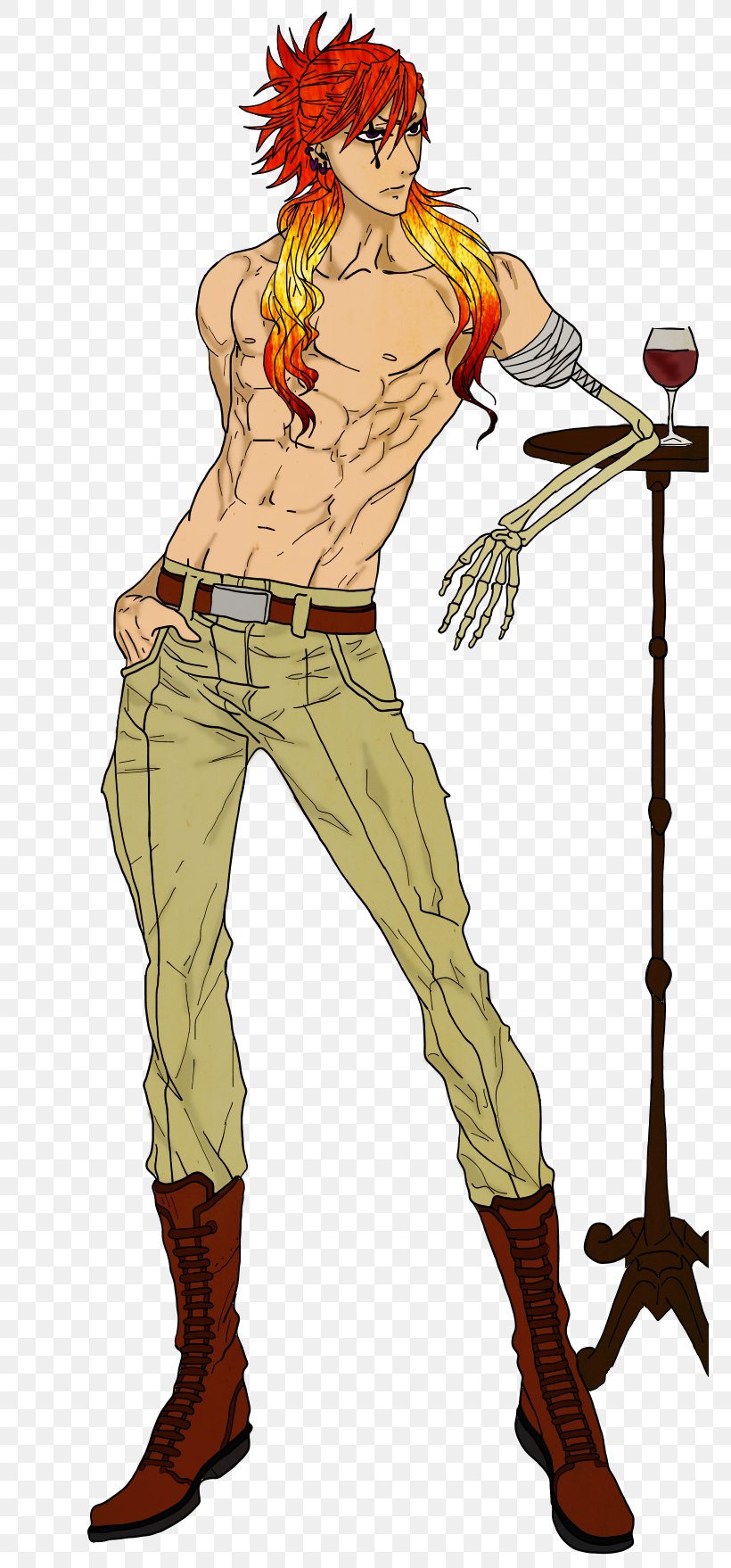 Cartoon Fiction Homo Sapiens Muscle, PNG, 771x1758px, Cartoon, Art, Cold Weapon, Costume, Costume Design Download Free