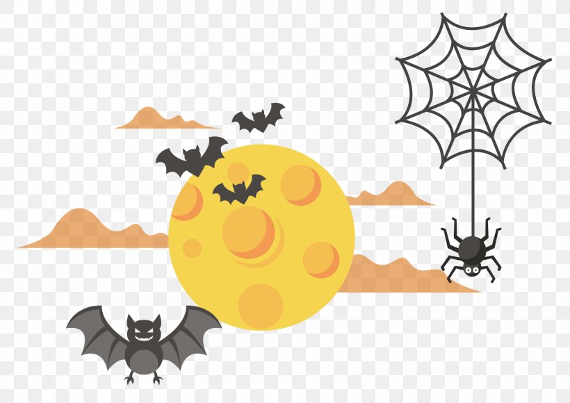 Halloween Illustration, PNG, 1806x1278px, Halloween, Area, Bezpera, Cartoon, Clip Art Download Free