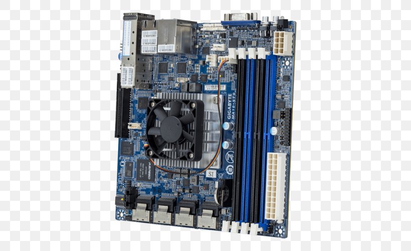 Intel Atom Mini-ITX Motherboard System On A Chip, PNG, 500x500px, Intel, Atom, Atx, Central Processing Unit, Computer Component Download Free