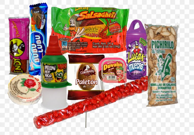 Mexican Cuisine Junk Food Fast Food Chewing Gum Candy, PNG, 1000x700px, Mexican Cuisine, Bag, Candy, Chewing Gum, Commodity Download Free