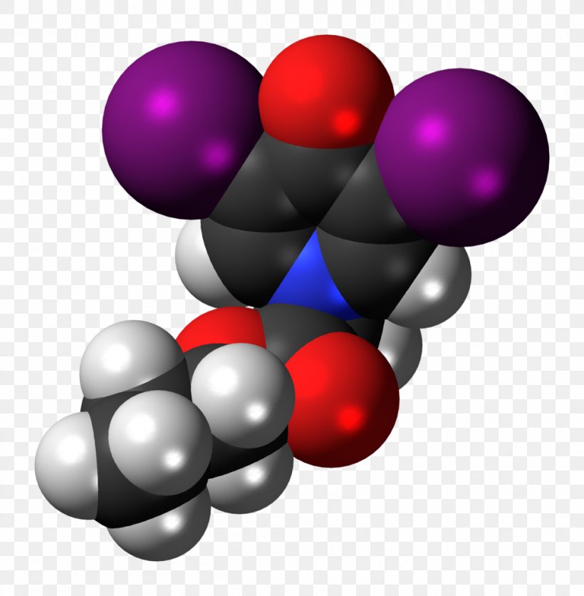 Propyliodone Space-filling Model Gadopentetic Acid Molecule Sphere, PNG, 1004x1024px, Spacefilling Model, Balloon, Brand, Chemical Industry, Contrast Agent Download Free