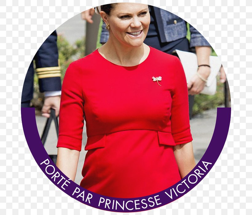 Victoria, Crown Princess Of Sweden T-shirt Shoulder Red, PNG, 700x700px, Victoria Crown Princess Of Sweden, Dress, Magenta, Monarchy, Neck Download Free