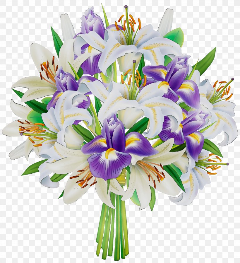 Floral Design Cut Flowers Flower Bouquet, PNG, 3065x3360px, Floral Design, Bouquet, Crocus, Cut Flowers, Dendrobium Download Free