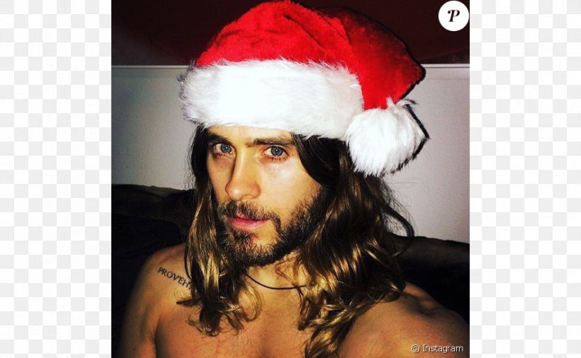 Jared Leto Santa Claus Celebrity Male Santa Suit, PNG, 950x587px, Jared Leto, Beard, Celebrity, Christmas, Christmas And Holiday Season Download Free