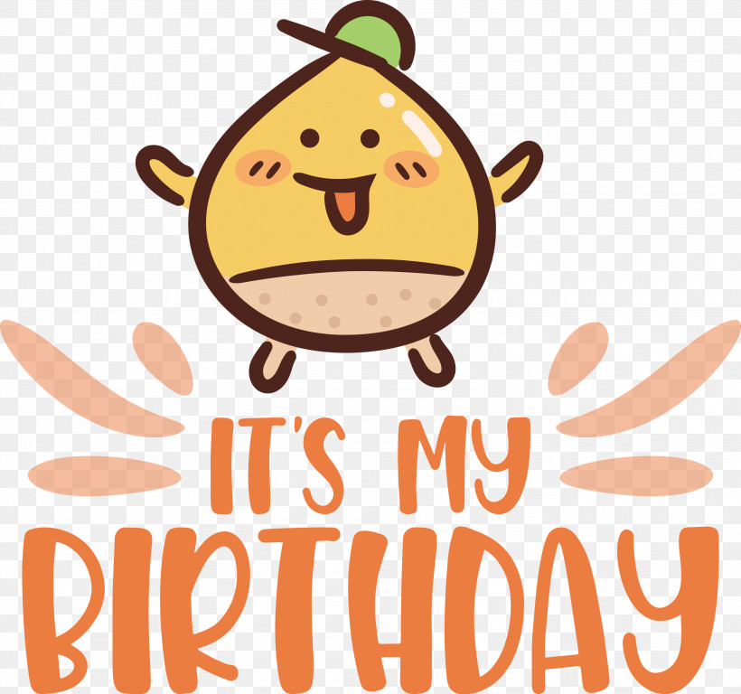 My Birthday Happy Birthday, PNG, 3000x2813px, My Birthday, Biology, Cartoon, Fruit, Happiness Download Free