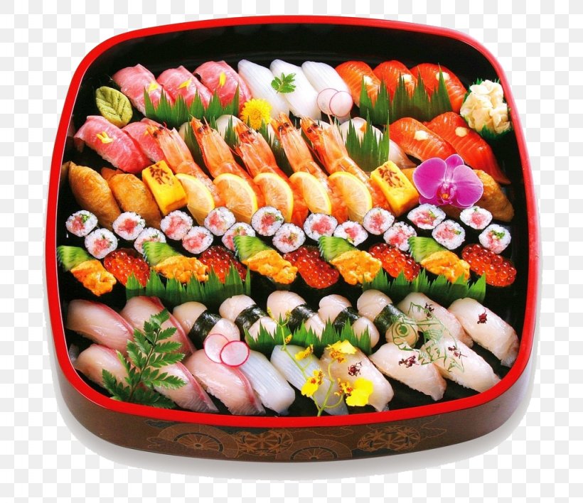 Sushi Japanese Cuisine Gimbap Take-out Korean Cuisine, PNG, 1024x885px, Sushi, Appetizer, Asian Food, California Roll, Comfort Food Download Free