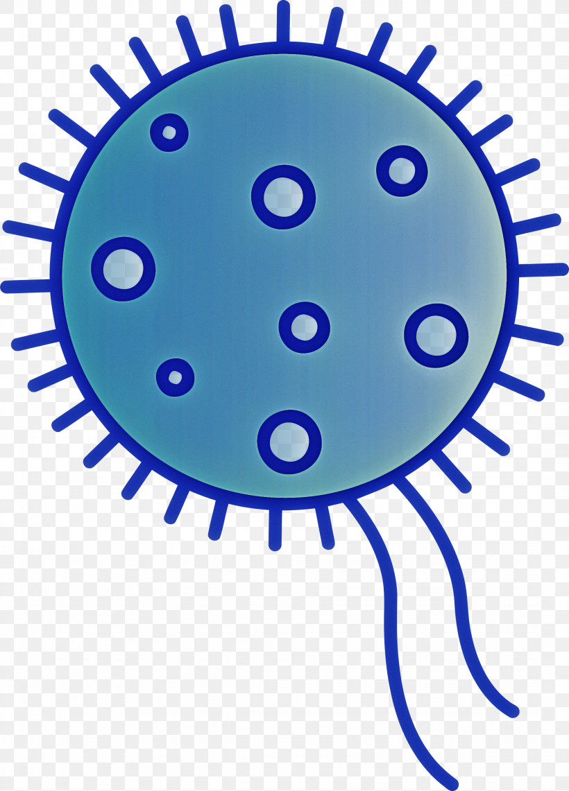 Bacteria Germs Virus, PNG, 2156x3000px, Bacteria, Blue, Circle, Germs, Virus Download Free