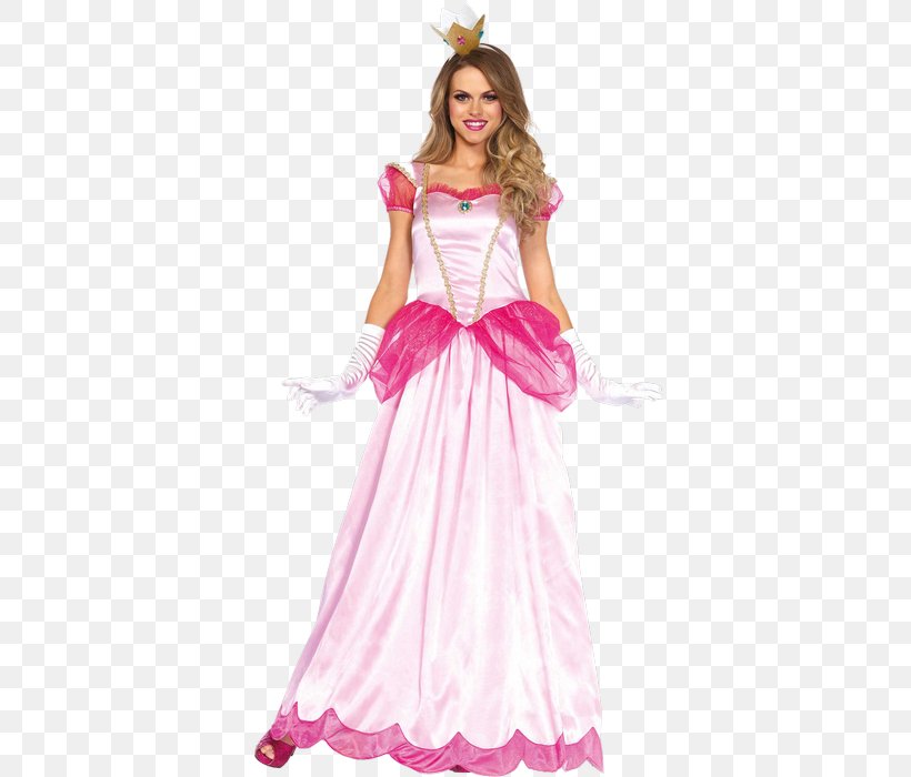 Princess Peach Halloween Costume Dress Clothing, PNG, 470x700px, Watercolor, Cartoon, Flower, Frame, Heart Download Free