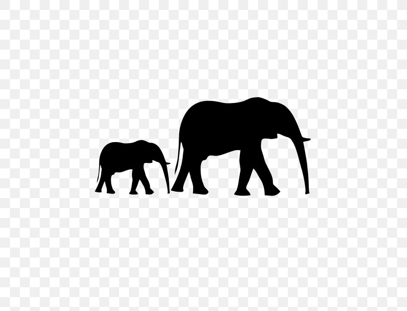 Asian Elephant Elephantidae African Bush Elephant Infant Clip Art, PNG, 444x628px, Asian Elephant, African Bush Elephant, African Elephant, Black And White, Carnivoran Download Free