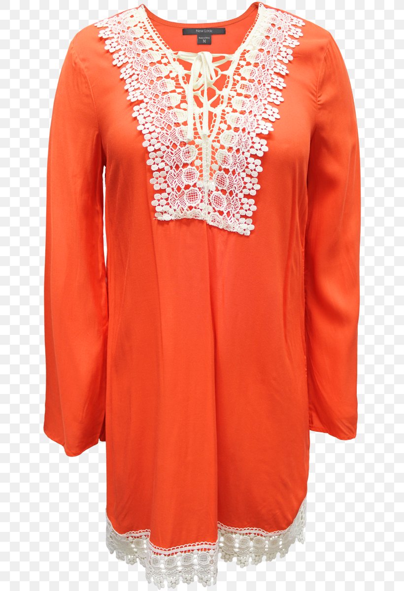 Blouse Dress Sleeve Outerwear Neck, PNG, 800x1200px, Blouse, Day Dress, Dress, Neck, Orange Download Free