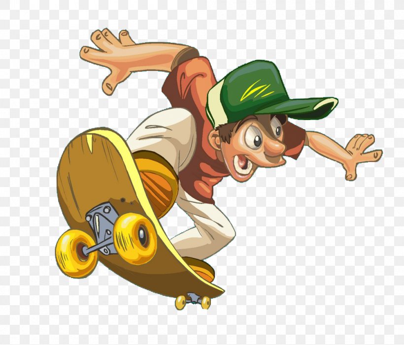 Cartoon Skateboarding, PNG, 1000x856px, Cartoon, Art, Boy, Child, Headgear Download Free