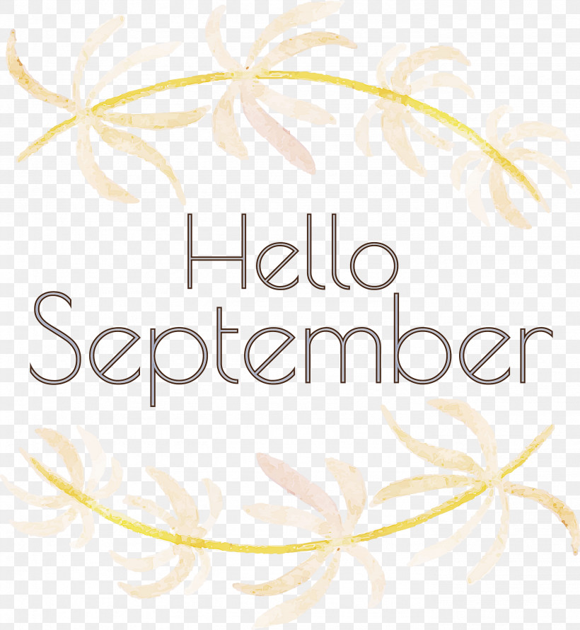 Hello September September, PNG, 2762x3000px, Hello September, Floral Design, Geometry, Line, Logo Download Free