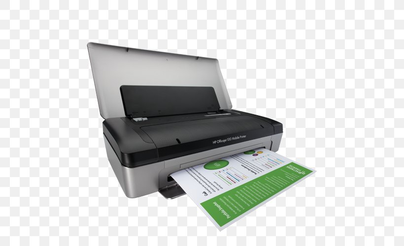 Hewlett-Packard HP Officejet 100 Printer HP Deskjet Inkjet Printing, PNG, 500x500px, Hewlettpackard, Computer, Electronic Device, Hp Deskjet, Image Scanner Download Free