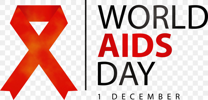 Logo Font Line Banner Signage, PNG, 3000x1455px, World Aids Day, Banner, Geometry, Line, Logo Download Free