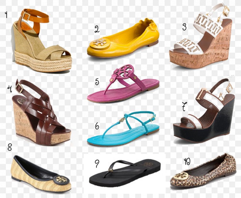 Shoe Sandal Footwear Tory Burch Wedge, PNG, 1265x1043px, Shoe, Brand, Crocs, Fashion, Footwear Download Free