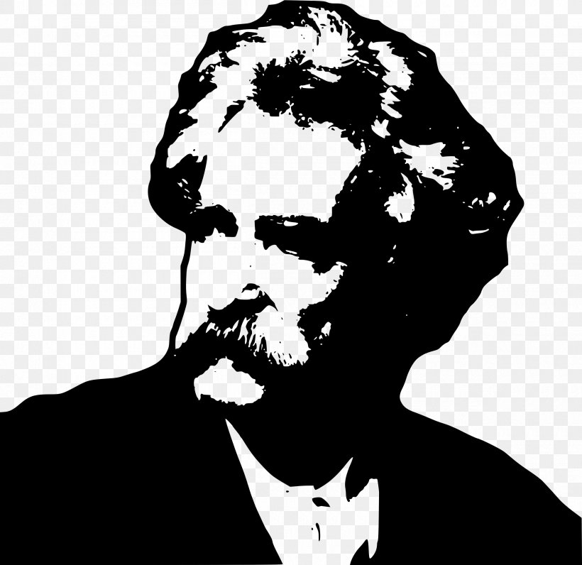 Writer Mark Twain House Clip Art, PNG, 2400x2330px, Writer, Ambrose Bierce, Art, Black And White, Facial Hair Download Free