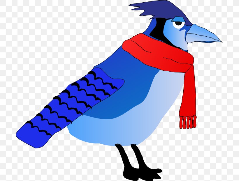 Cartoon Bird, PNG, 711x622px, Cobalt Blue, Beak, Bird, Blue, Blue Jay Download Free