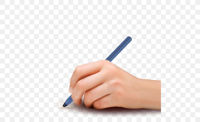 Paper Writing Hand Illustration, PNG, 500x500px, Paper, Drawing, Finger, Hand, Hand Model Download Free