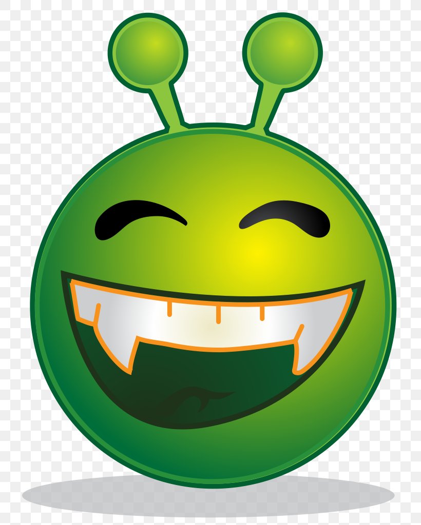 Smiley Emoticon Clip Art, PNG, 807x1024px, Smiley, Alien, Emoticon, Green, Happiness Download Free