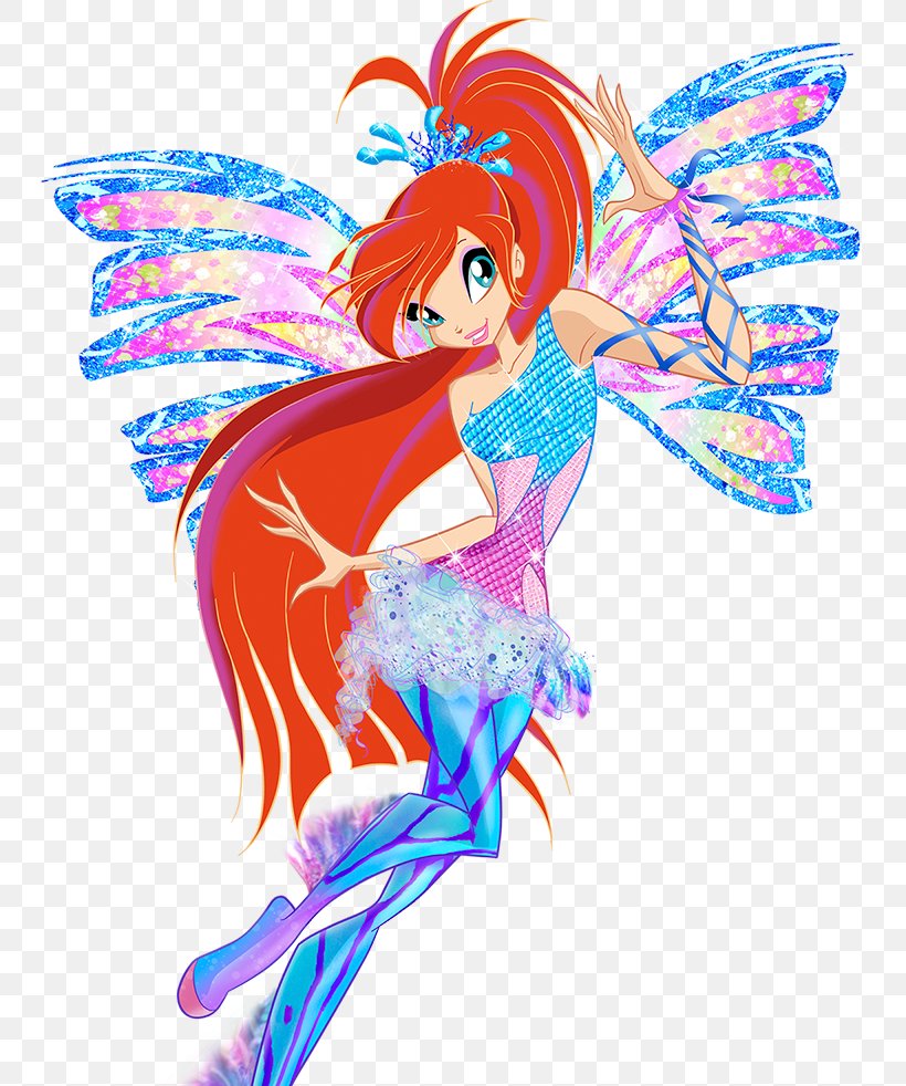 Bloom Fairy Sirenix Winx Club, PNG, 747x982px, Bloom, Art, Drawing, Fairy, Fictional Character Download Free