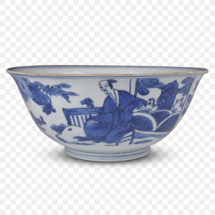 Blue And White Pottery Bowl Porcelain Ceramic Kraak Ware, PNG, 1000x1000px, Blue And White Pottery, Blue And White Porcelain, Bowl, Ceramic, Cup Download Free