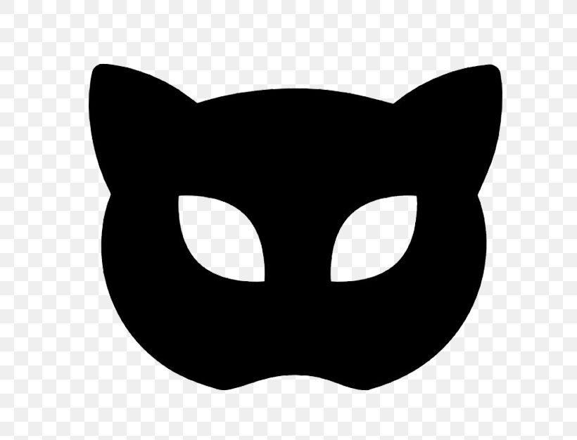 Cat Mask, PNG, 626x626px, Cat, Black, Black And White, Black Cat, Carnival Download Free