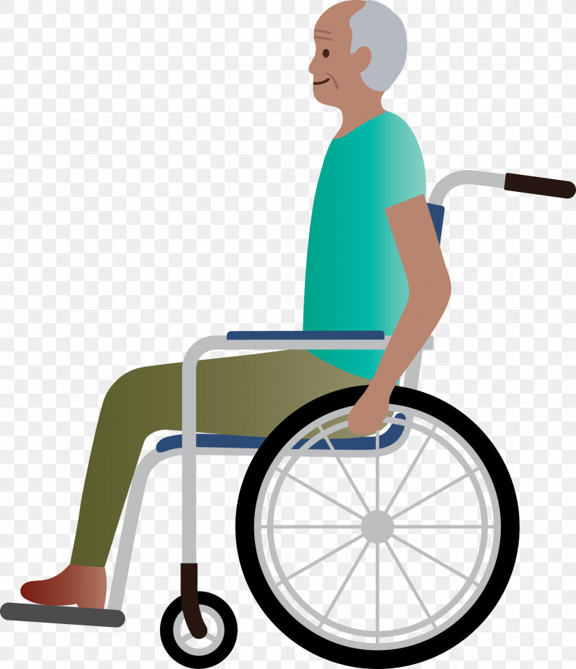 Grandpa Grandfather Wheelchair, PNG, 2584x3000px, Grandpa, Behavior, Bicycle, Exercise, Exercise Equipment Download Free