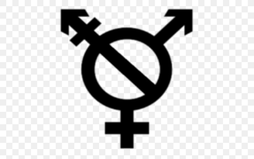 Lack Of Gender Identities Gender Symbol Transgender, PNG, 512x512px, Lack Of Gender Identities, Area, Black And White, Brand, Gender Download Free
