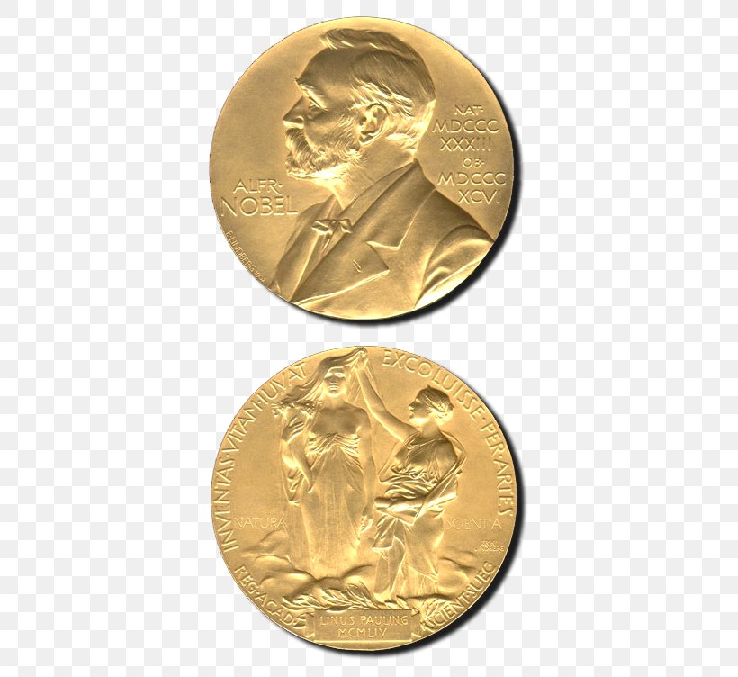 Nobel Prize In Physics Nobel Memorial Prize In Economic Sciences Nobel Prize In Literature, PNG, 394x752px, Nobel Prize, Alfred Nobel, Award, Coin, Currency Download Free