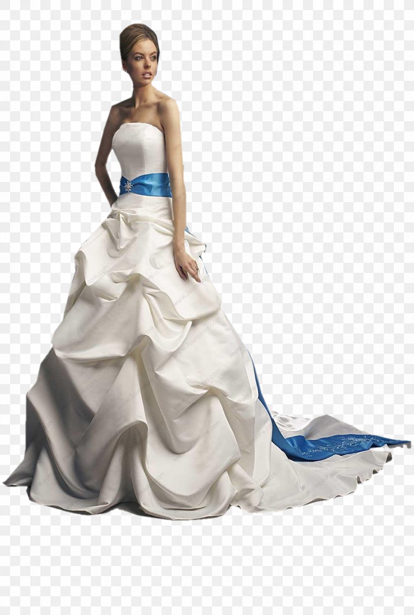 Wedding Dress White Wedding Bride, PNG, 911x1353px, Wedding Dress, Baby Blue, Blue, Bridal Clothing, Bridal Party Dress Download Free