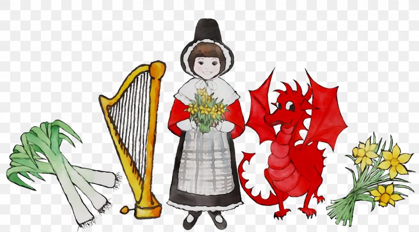 National Symbols Of Wales Welsh People, PNG, 1759x974px, Wales, Art, Cartoon, Christmas Eve, Costume Design Download Free